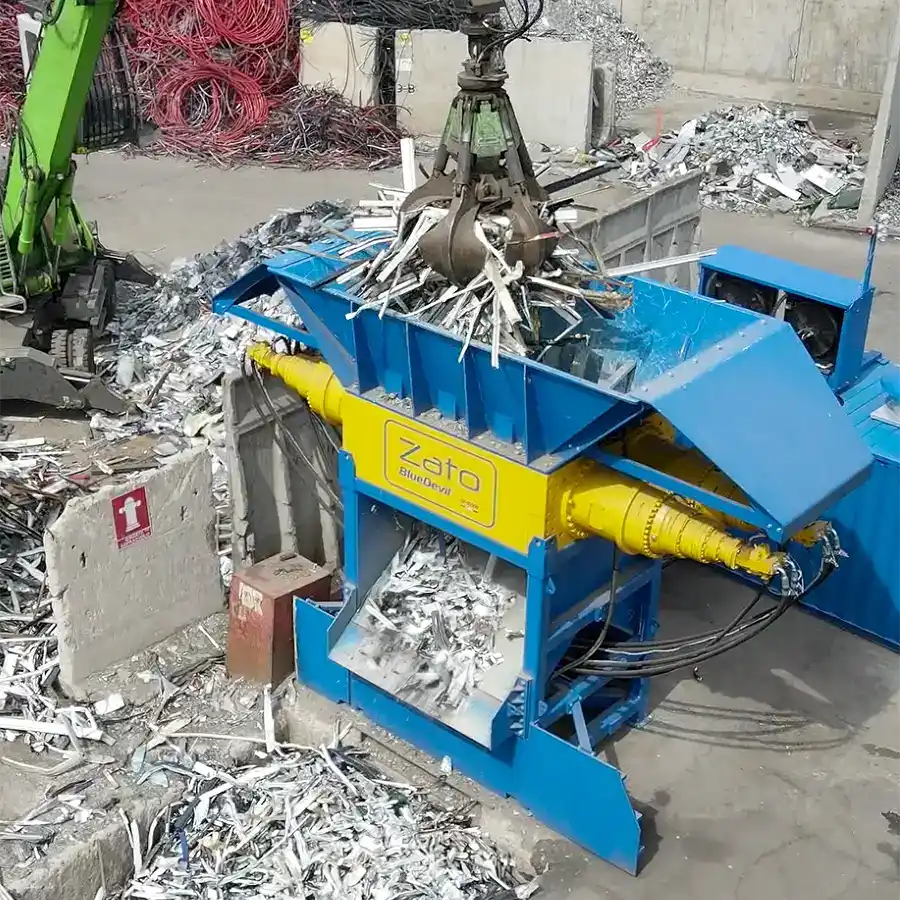 Trituratore industriale bialbero Blue Devil