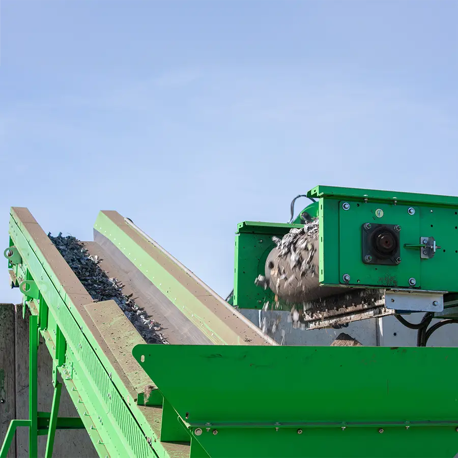 Separazione metalli Blue Sorter per rottami ferrosi