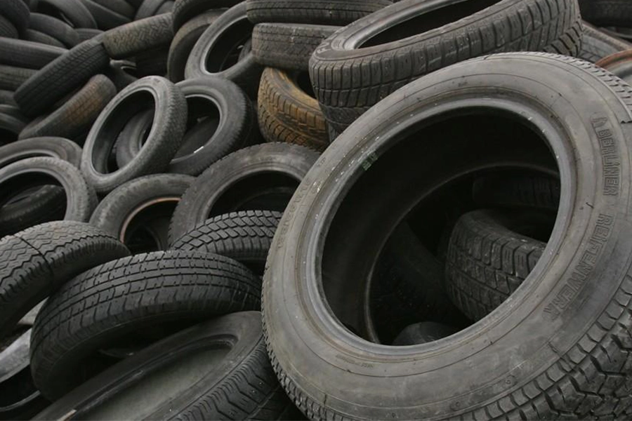 Instalações de reciclagem e recuperação de pneus